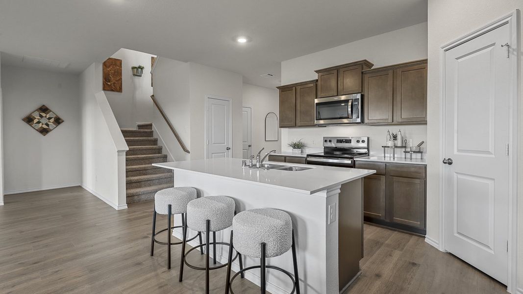 Furnished interior view inside a new home in Bluff Springs, Ferris (Image 5).
