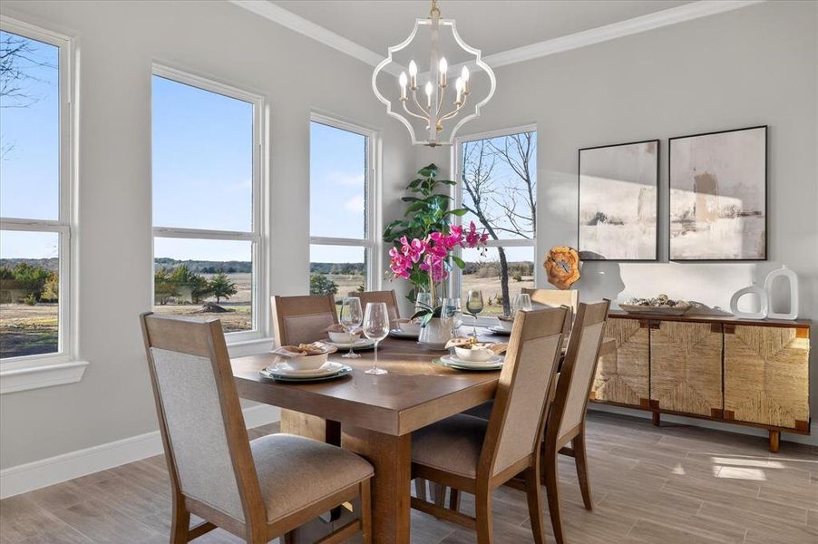 Furnished interior view inside a new home in , Farmersville (Image 7). Furnished interior view inside a new home in , Farmersville (Image 7).