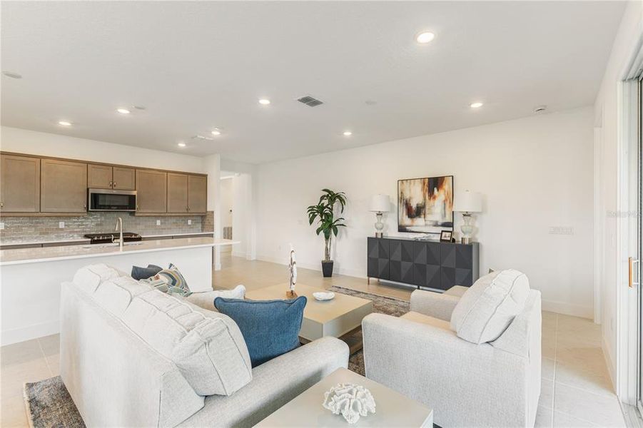Furnished interior view inside a new home in Ocala Preserve, Ocala (Image 29).