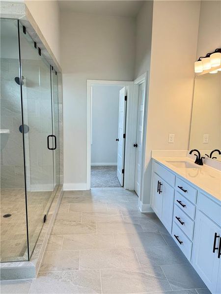 Furnished interior view inside a new home in Ponderosa Farms Estates, Gainesville (Image 9).