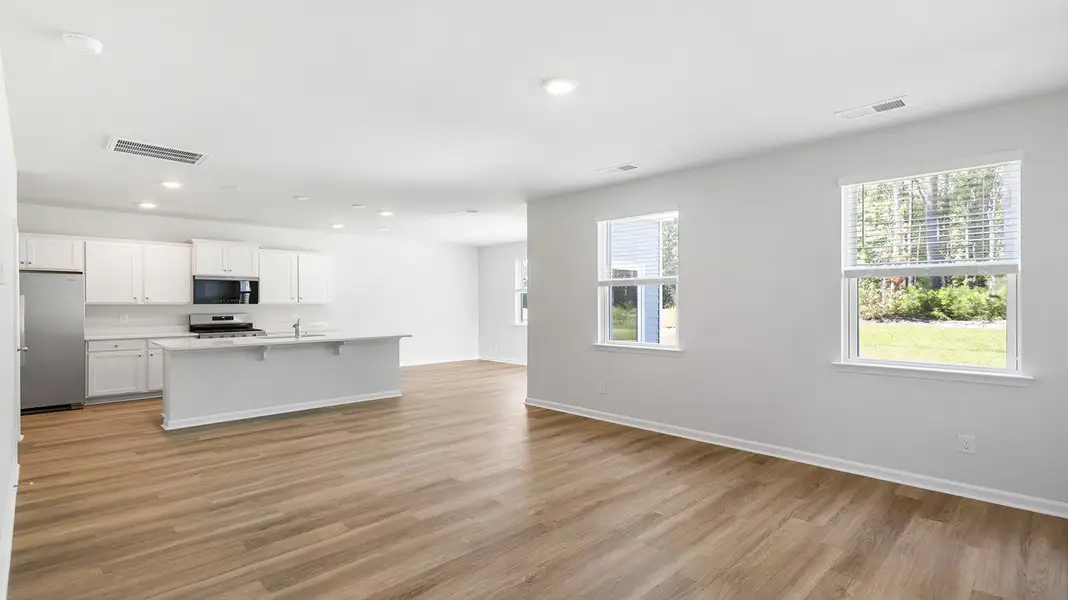 Spacious, unfurnished interior of a new home in Carolina Groves, Moncks Corner (Image 12). Spacious, unfurnished interior of a new home in Carolina Groves, Moncks Corner (Image 12).