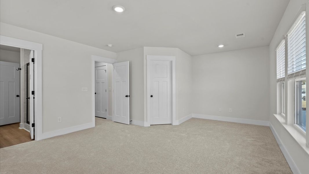 Furnished interior view inside a new home in Gresham Station, Simpsonville (Image 25).