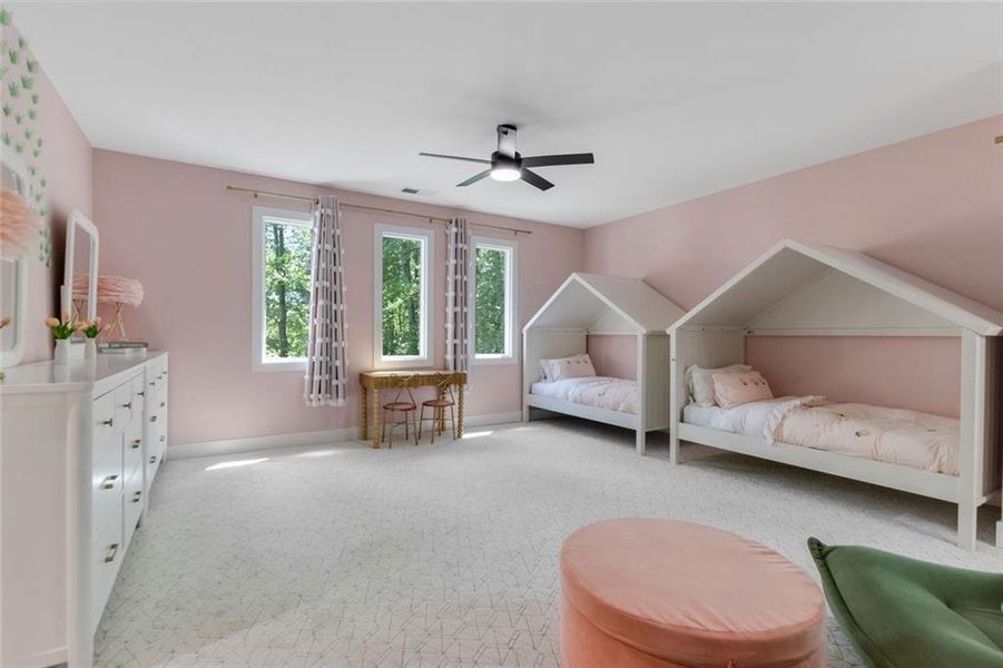 Furnished interior view inside a new home in , Roswell (Image 41).