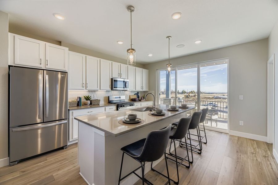 Furnished interior view inside a new home in Uplands, Westminster (Image 4).