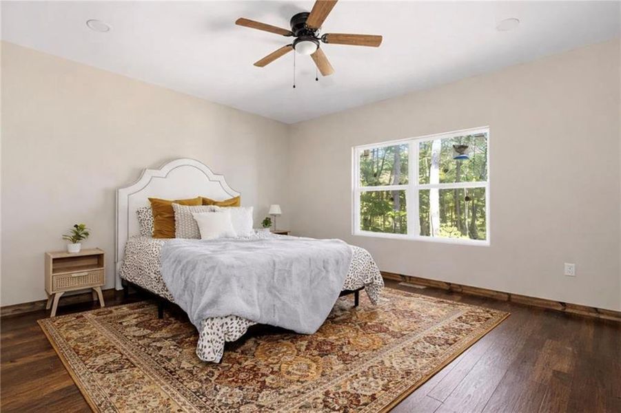 Furnished interior view inside a new home in , Ellijay (Image 12).