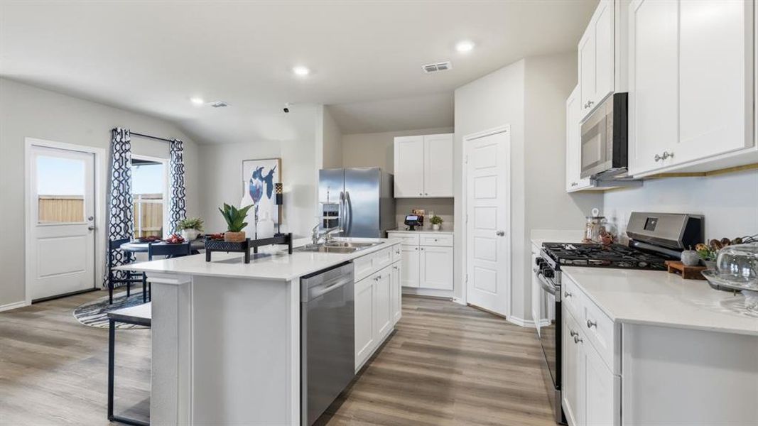 Furnished interior view inside a new home in Longhorn Estates, Fort Worth (Image 15).