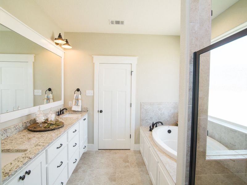Representative furnished interior of a home built from the The Emily by Reece Homes in Oakmont, Bryan (Image 14).