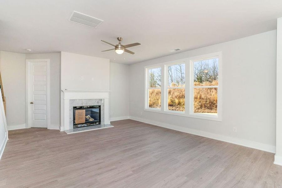 Spacious, unfurnished interior of a new home in The Manor at Gainesville Township, Gainesville (Image 15).