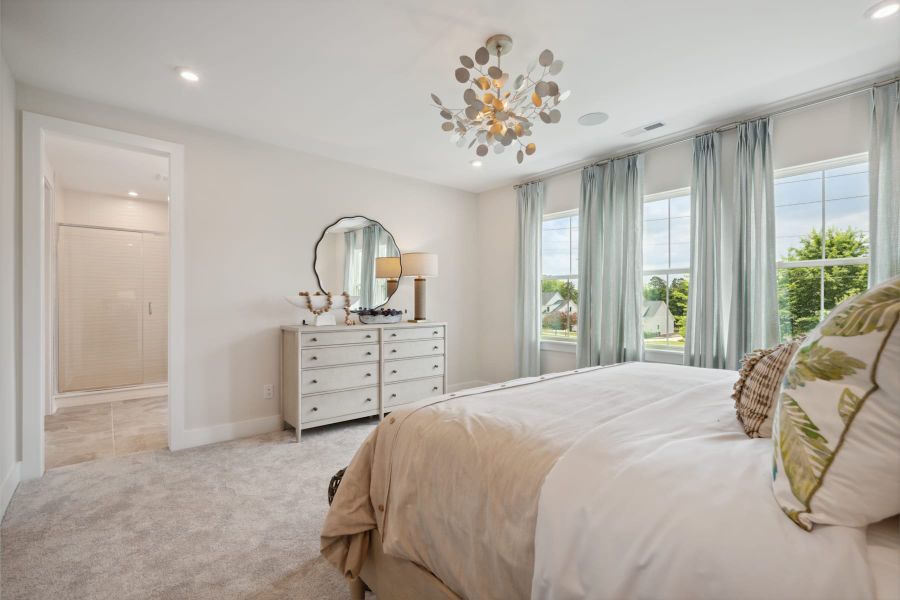 Representative furnished interior of a home built from the Boyd by Tri Pointe Homes in Seven Oaks, Belmont (Image 35).
