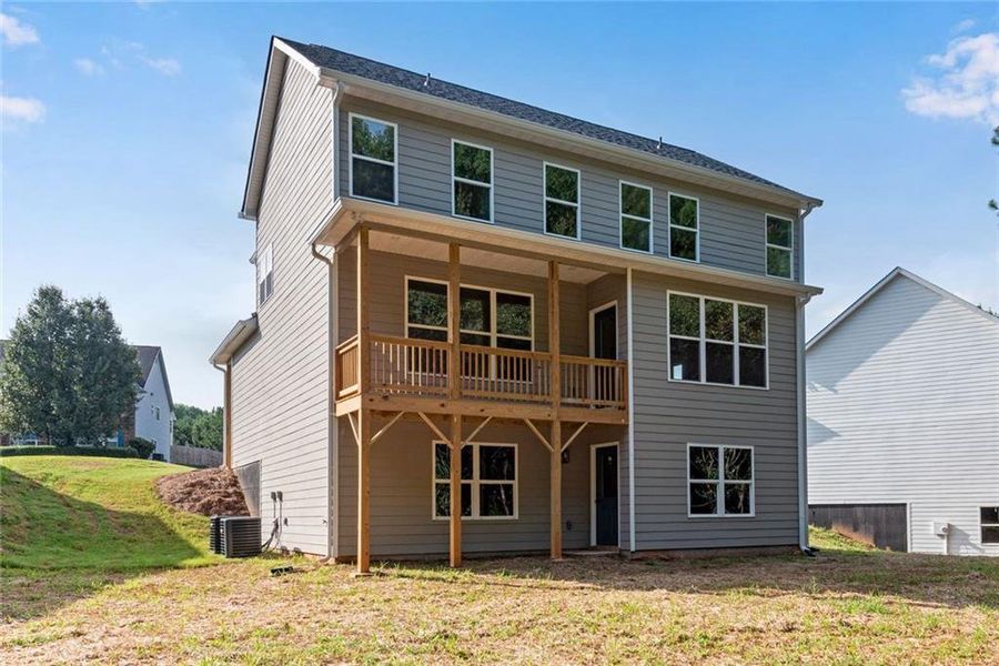 Exterior details and patio area of a home in , Ellenwood (Image 4).