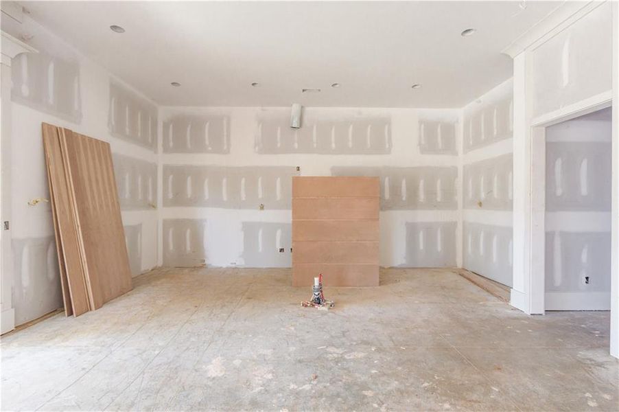 In-progress construction of a new home in , Buford, GA (Image 32).