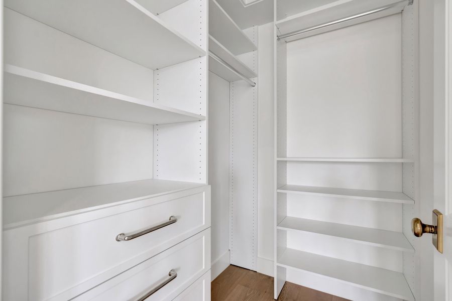 Built-ins in Guest Closets