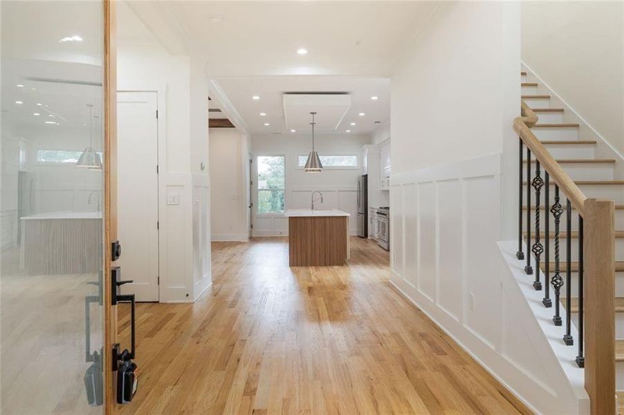 Spacious, unfurnished interior of a new home in , Avondale Estates (Image 22). Spacious, unfurnished interior of a new home in , Avondale Estates (Image 22).