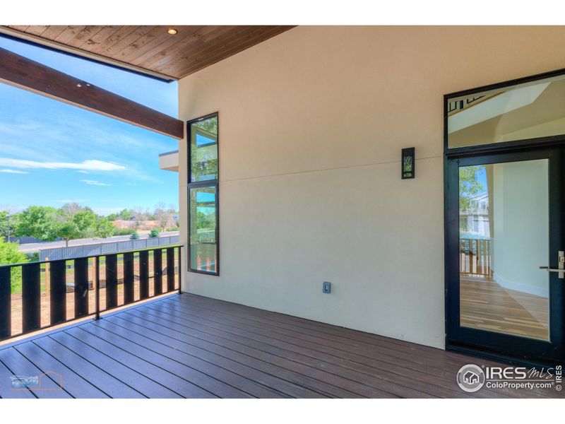 Main Floor Covered Deck