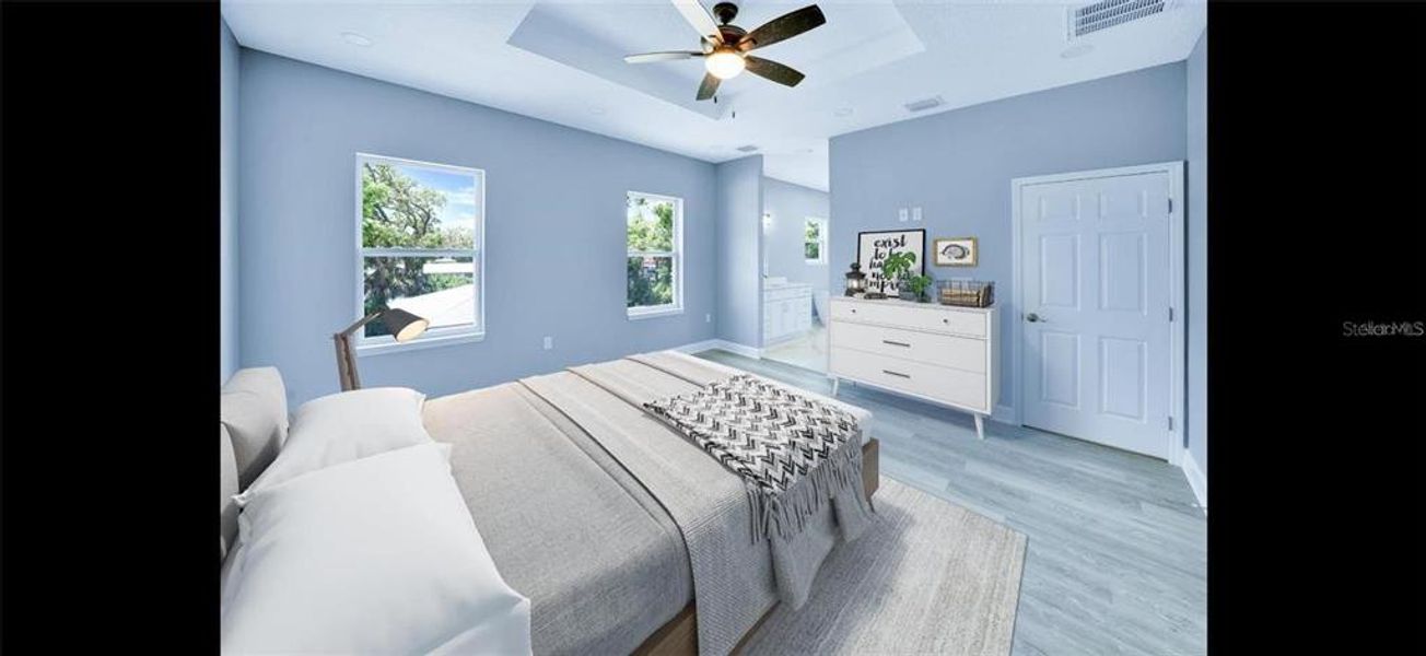 Furnished interior view inside a new home in , Pinellas Park (Image 8). Furnished interior view inside a new home in , Pinellas Park (Image 8).