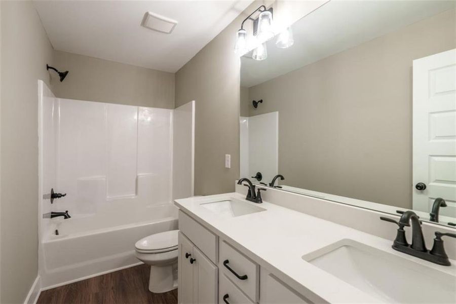 Furnished interior view inside a new home in , Covington (Image 39).