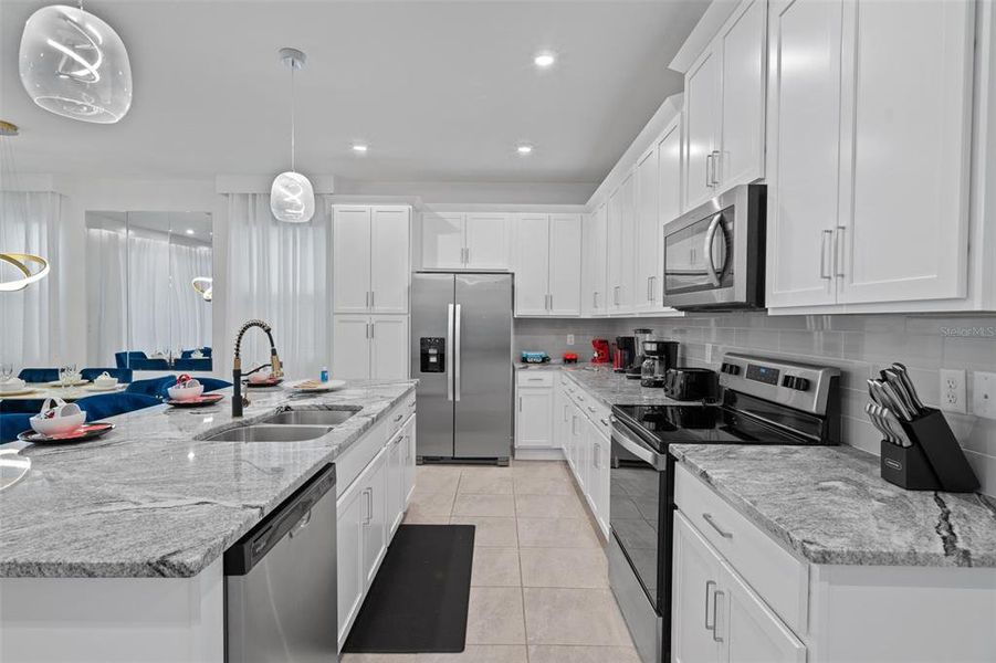 Furnished interior view inside a new home in , Kissimmee (Image 4). Furnished interior view inside a new home in , Kissimmee (Image 4).