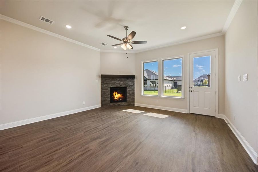 Spacious, unfurnished interior of a new home in Heath Golf and Yacht, Heath (Image 23). Spacious, unfurnished interior of a new home in Heath Golf and Yacht, Heath (Image 23).