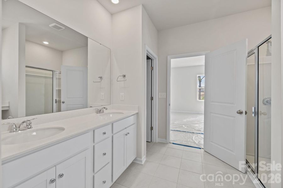 Furnished interior view inside a new home in McFarland Estates, York (Image 11).