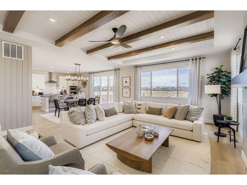 Furnished interior view inside a new home in Trevenna, Windsor (Image 11).