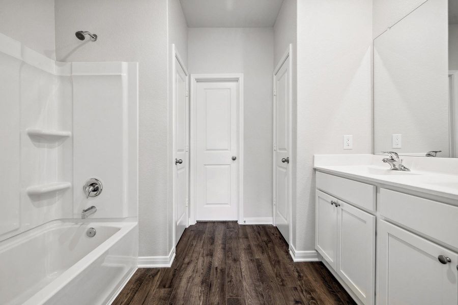 Furnished interior view inside a new home in Magnolia Woods, Magnolia (Image 9).