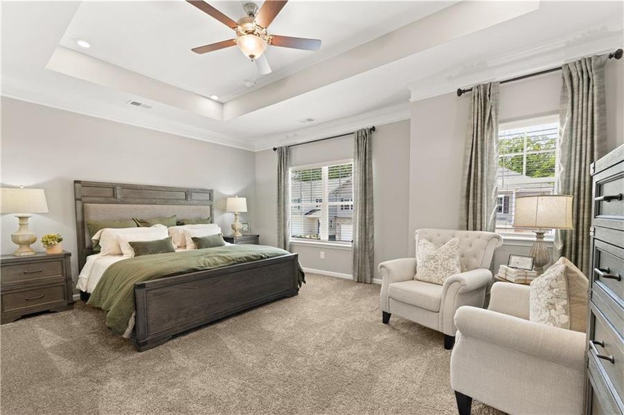 Furnished interior view inside a new home in Hillcrest Park, Ringgold (Image 35).