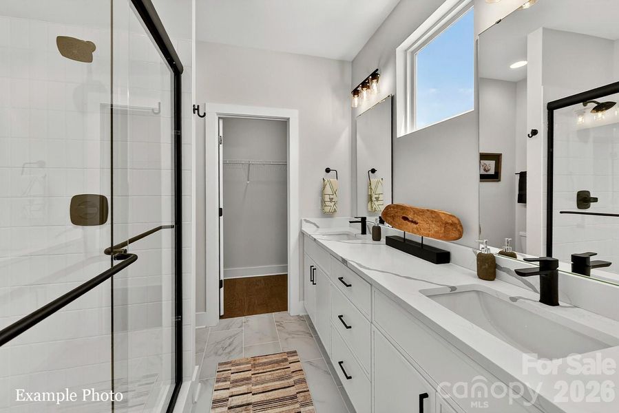 Furnished interior view inside a new home in , Charlotte (Image 15). Furnished interior view inside a new home in , Charlotte (Image 15).