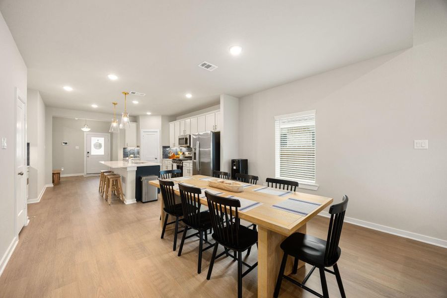 Furnished interior view inside a new home in Marvida, Cypress (Image 39).