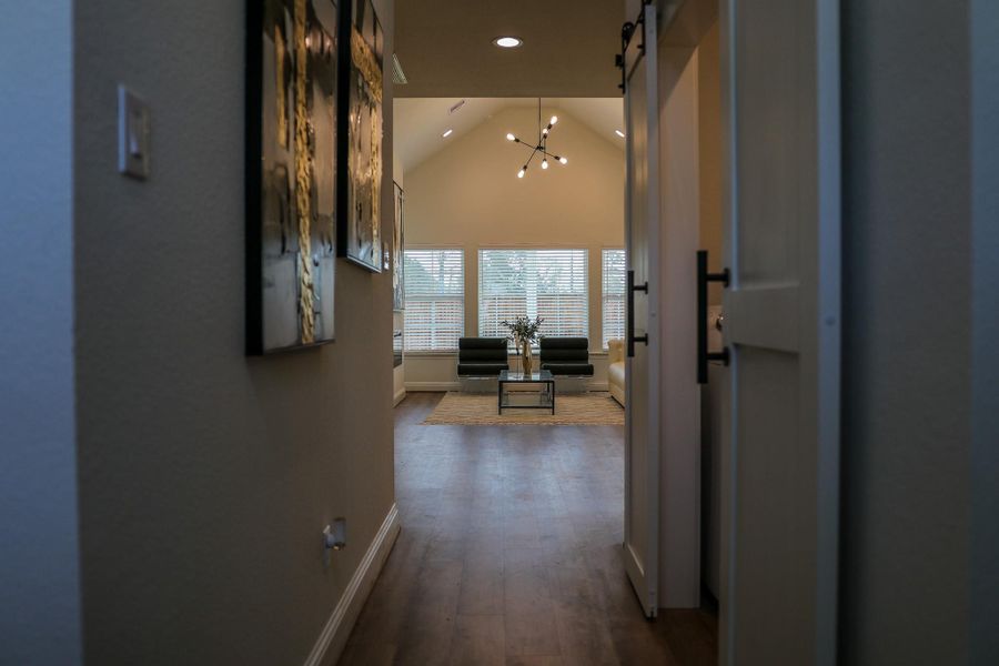 Furnished interior view inside a new home in Dayton Colbert, Dayton (Image 3). Furnished interior view inside a new home in Dayton Colbert, Dayton (Image 3).