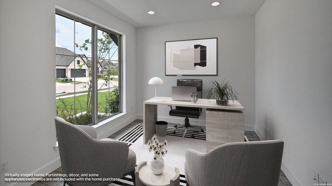 Furnished interior view inside a new home in Corley Farms, Boerne (Image 8). Furnished interior view inside a new home in Corley Farms, Boerne (Image 8).