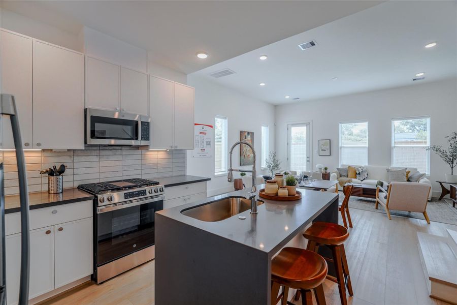 Furnished interior view inside a new home in Paul Quinn Court, Houston (Image 14).