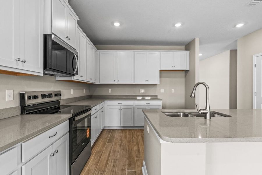 Furnished interior view inside a new home in Natureview, Freeport (Image 7). Furnished interior view inside a new home in Natureview, Freeport (Image 7).