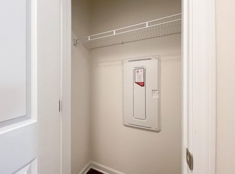 Spacious, unfurnished interior of a new home in Bellevue Townhomes, Greenville (Image 12).