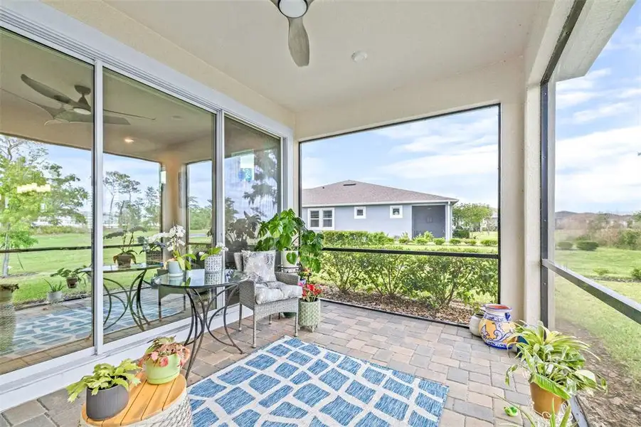 Exterior details and patio area of a home in , Wesley Chapel (Image 19).
