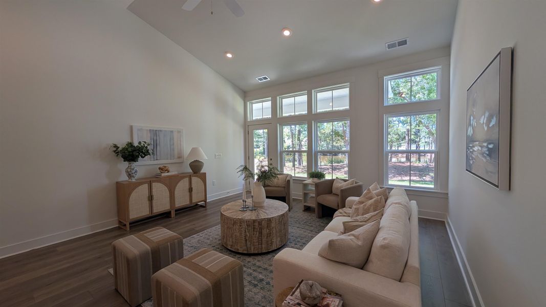 Furnished interior view inside a new home in Long Bay Golf Club, Longs (Image 12).