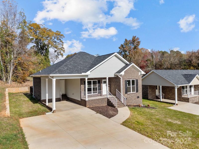 Front exterior of a new home in , Salisbury, NC, highlighting curb appeal (Image 2).