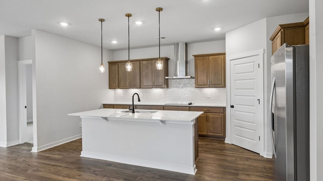 Furnished interior view inside a new home in Reserve at Hickory Ridge, Columbia (Image 8).