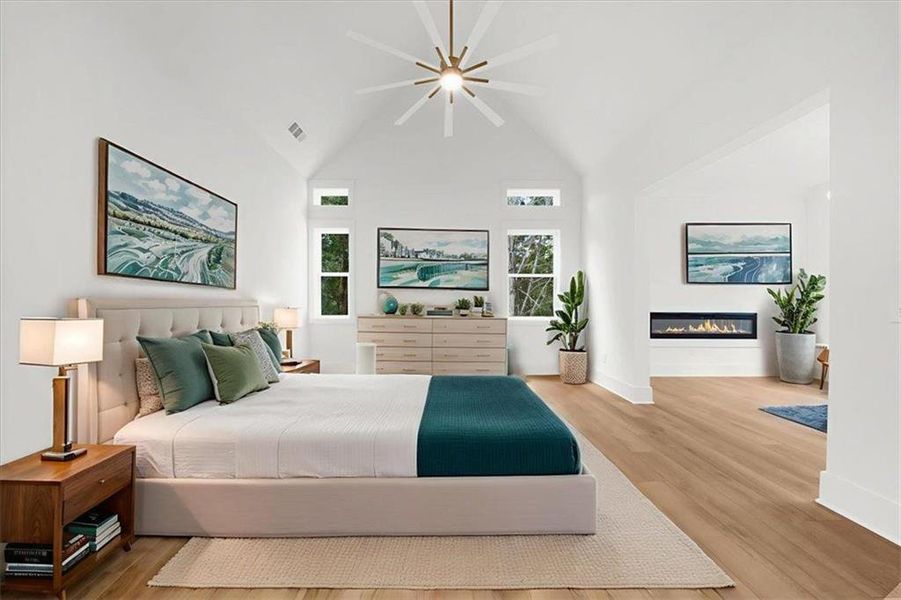 Furnished interior view inside a new home in , Woodstock (Image 13). Furnished interior view inside a new home in , Woodstock (Image 13).