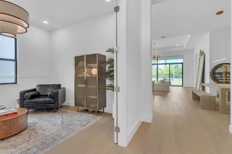 Furnished interior view inside a new home in , Boca Raton (Image 8). Furnished interior view inside a new home in , Boca Raton (Image 8).