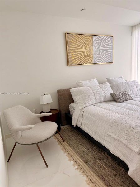 Furnished interior view inside a new home in Aston Martin Residences, Miami (Image 5). Furnished interior view inside a new home in Aston Martin Residences, Miami (Image 5).