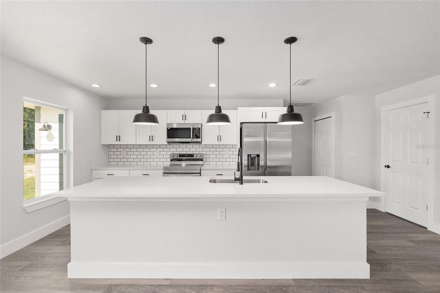 Furnished interior view inside a new home in , Ocala (Image 4).