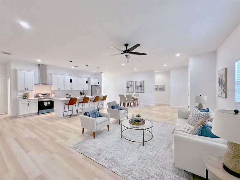 Furnished interior view inside a new home in , St. Petersburg (Image 7). Furnished interior view inside a new home in , St. Petersburg (Image 7).