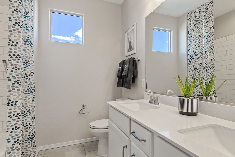 Furnished interior view inside a new home in Artisan at Asante, Surprise (Image 25).