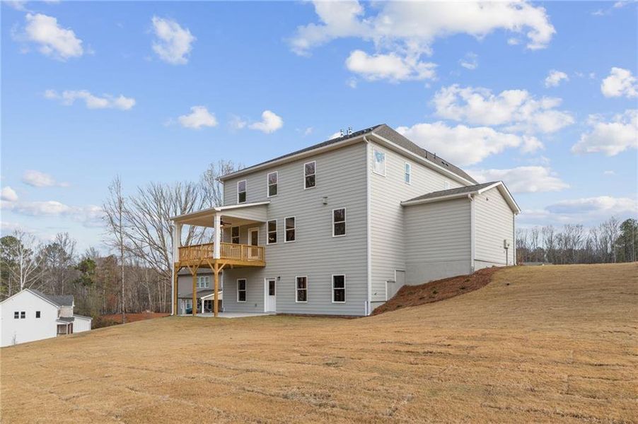 Exterior details and patio area of a home in Prescott Manor, Canton (Image 26).