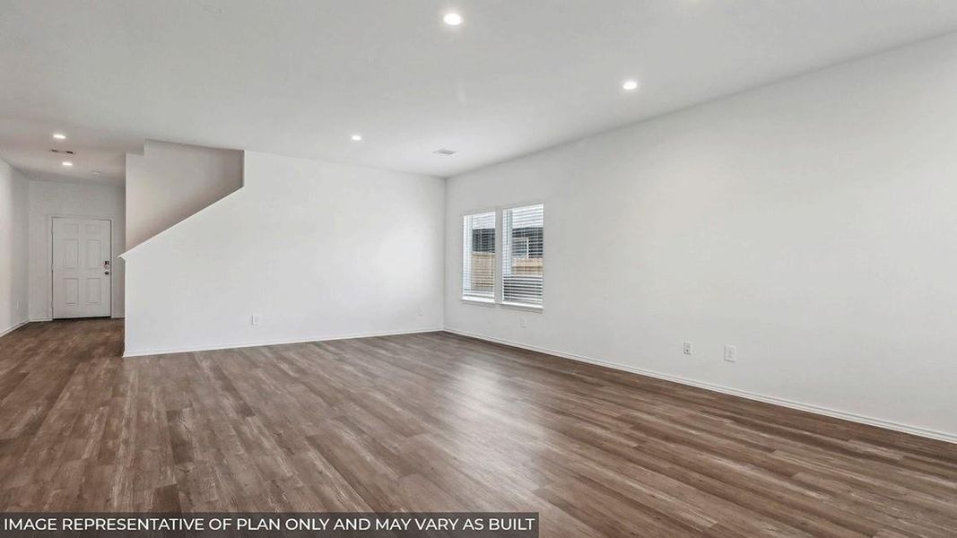 Spacious, unfurnished interior of a new home in The Canopies, Splendora (Image 12).