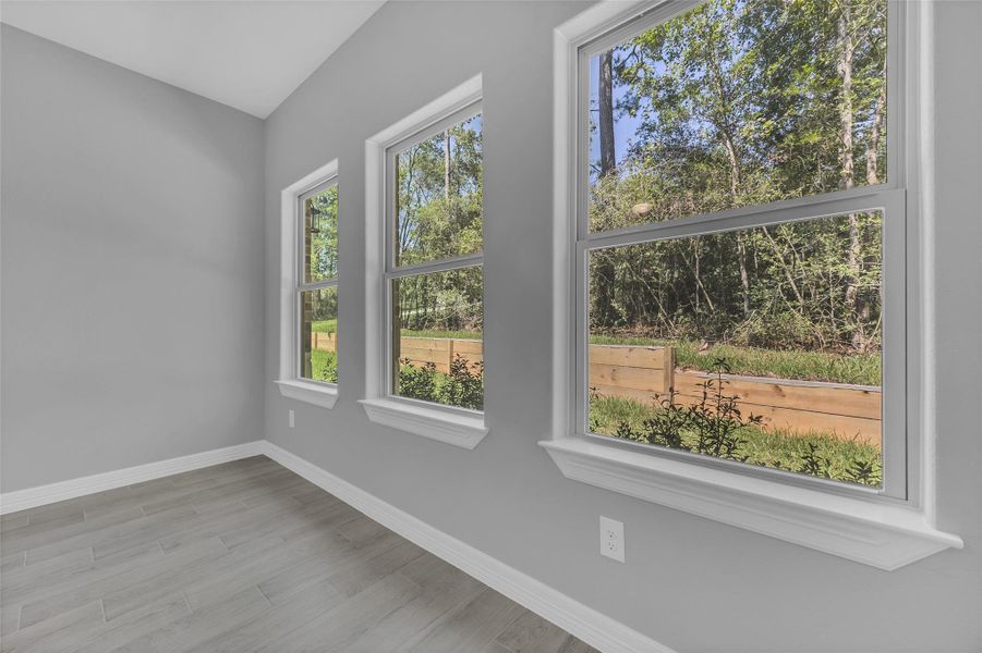 Spacious, unfurnished interior of a new home in , New Waverly (Image 40). Spacious, unfurnished interior of a new home in , New Waverly (Image 40).