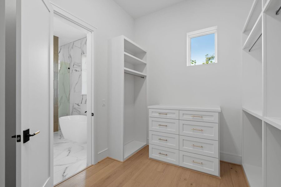 Furnished interior view inside a new home in , Houston (Image 19).