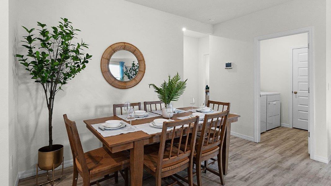 Representative furnished interior of a home built from the Lakeside by D.R. Horton in Lake Deer Estates, Poinciana (Image 7).