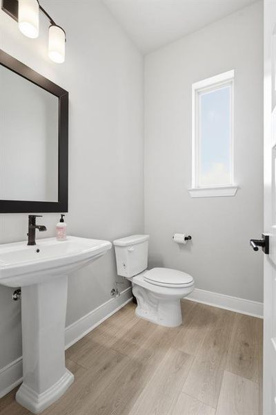 Downstairs Half Bath.