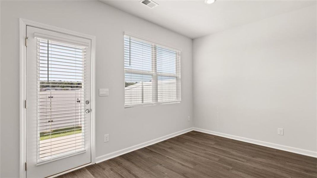 Spacious, unfurnished interior of a new home in , Stockbridge (Image 19).